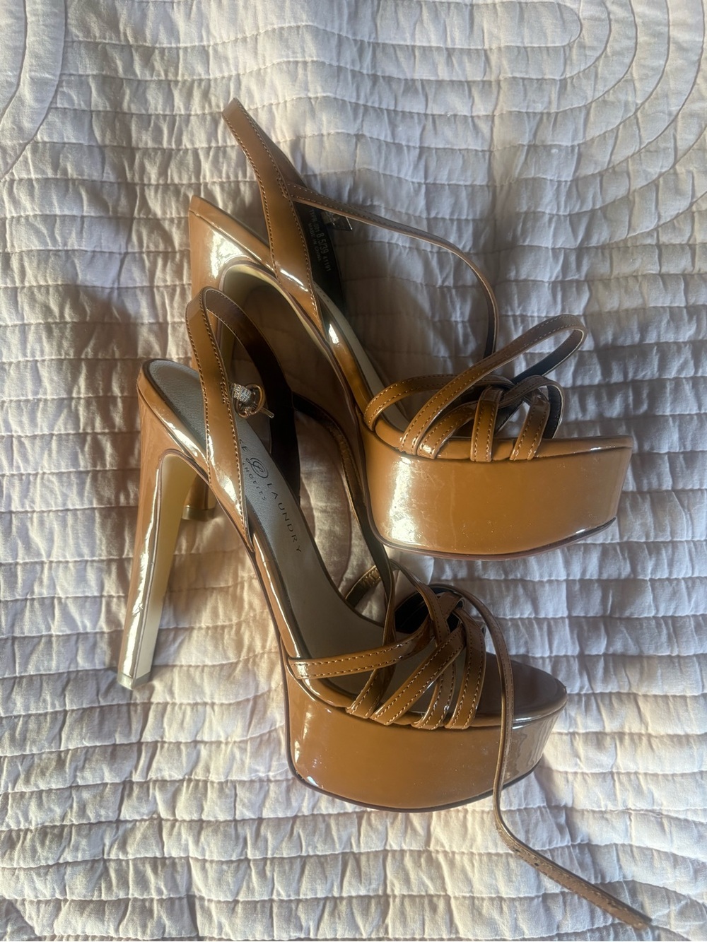 Platform Slingback Heels | Chinese Laundry Teezer | Tippy Tops | 8.5